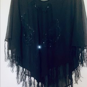 Dressy black blouse